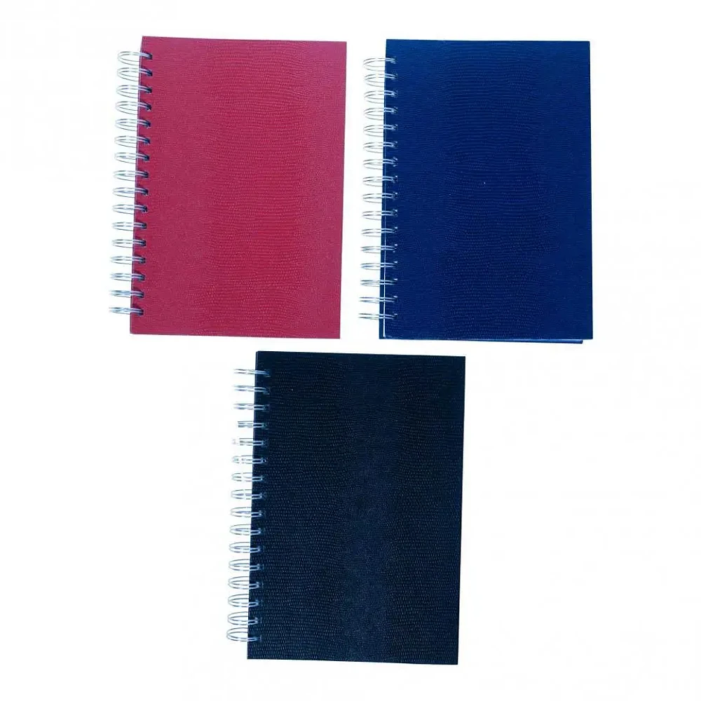 Cahier à spirale avec couverture texturée
