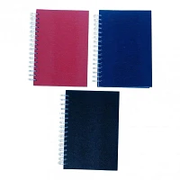 Cahier à spirale avec couverture texturée