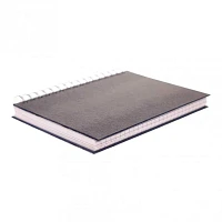 Cahier à spirale avec couverture texturée