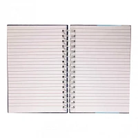 Cahier à spirale avec couverture texturée