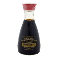 Soy Sauce in Glass Bottle