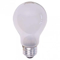 A19 100W Frosted Long Life Bulbs 2PK