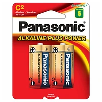 2x C Alkaline Batteries