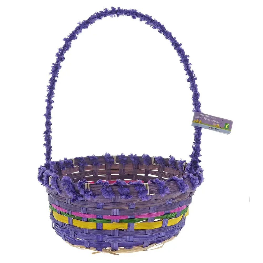 Easter Bamboo Basket