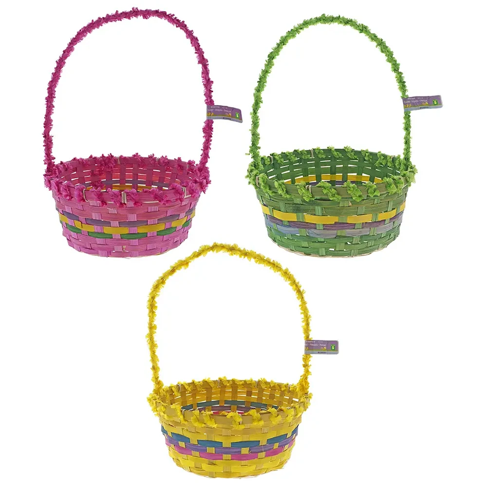 Easter Bamboo Basket