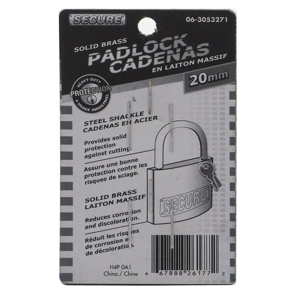 2PK Brass Padlocks