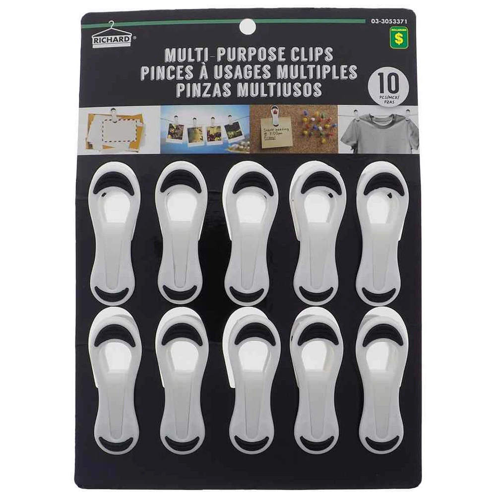 Multi-Purpose Clips 8K (Assorted Colours)