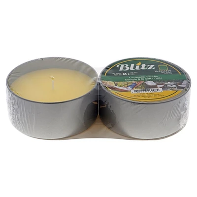 2 pk Citronella Candle in a Tin Can