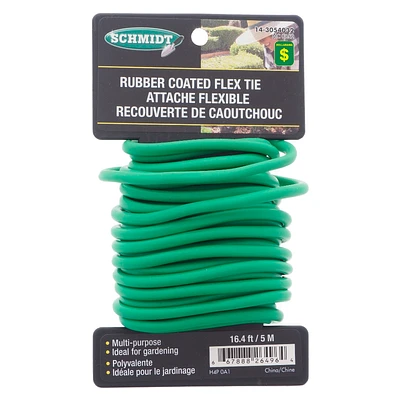 Green Plant Tie On Plastic Holder