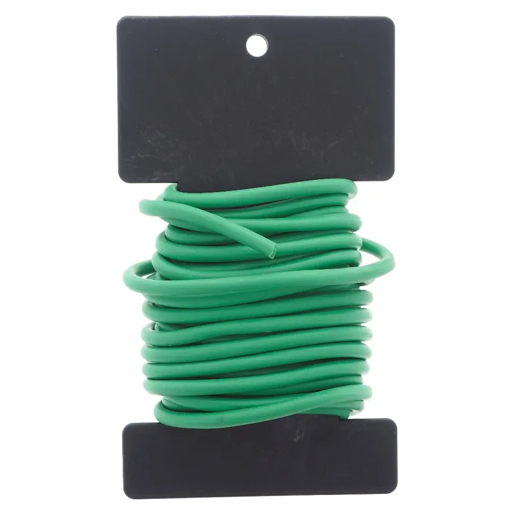 Attache verte pour plante