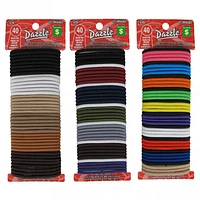 Thick Hair Elastics 40PK (Assorted Colours)