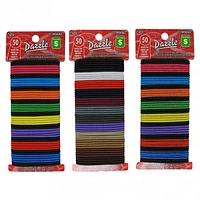 Hair Elastics 50PK (Assorted Colours)