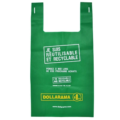 Large reusable Dollarama Bag (French)