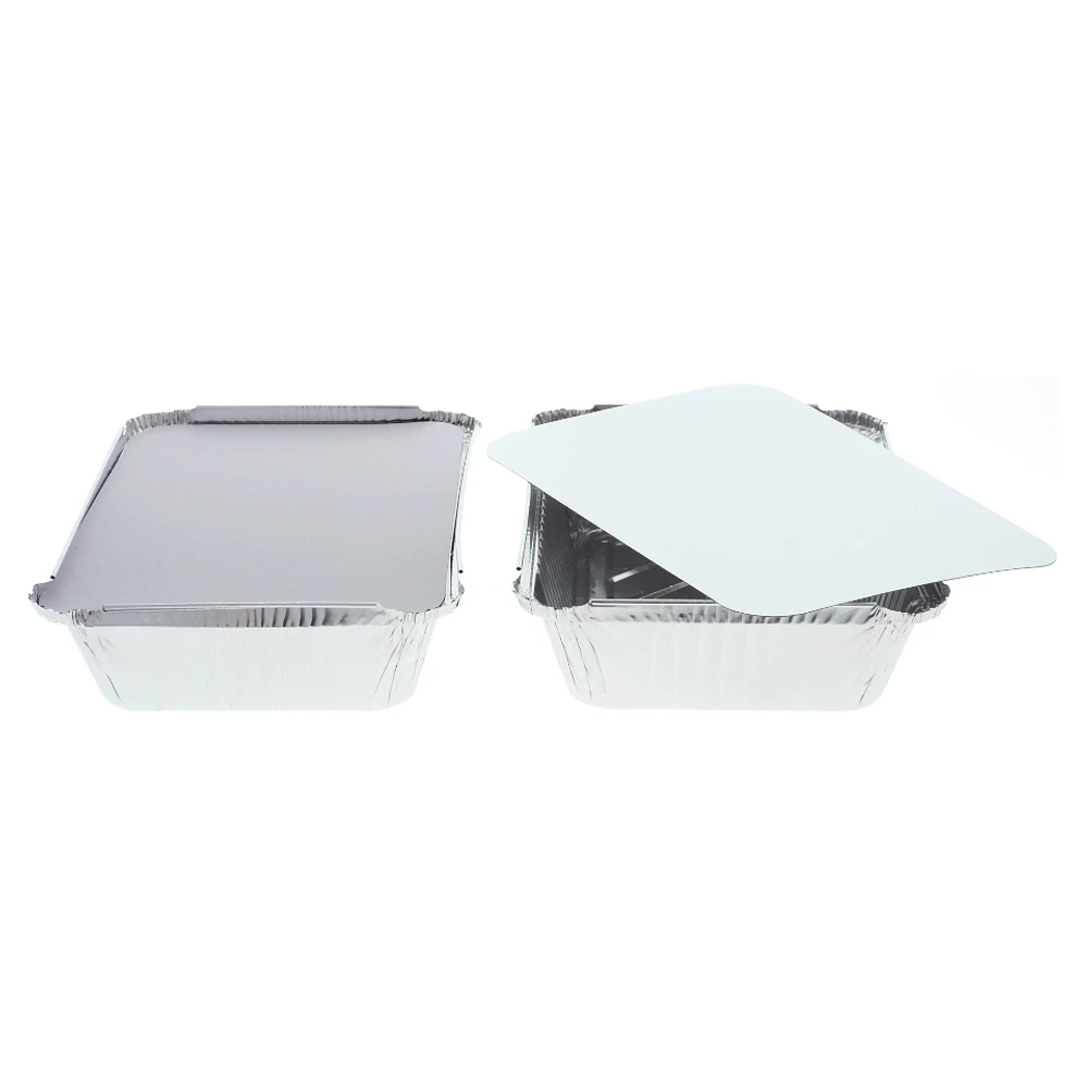 Foil Containers with Lids 2PK