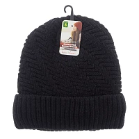 Tuque en tricot avec doublure en sherpa