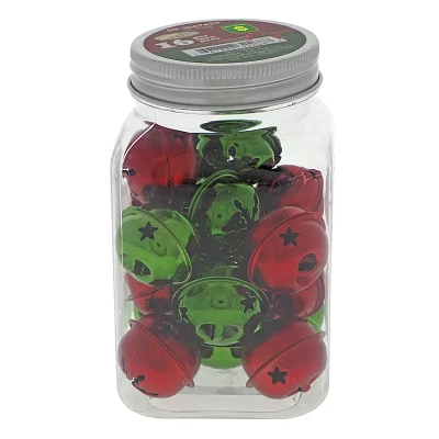 Christmas 16PK Bell Ornaments Jar