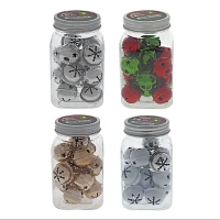 Christmas 16PK Bell Ornaments Jar