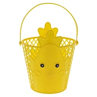 Easter Bucket With Double Sided Bunny or Chick