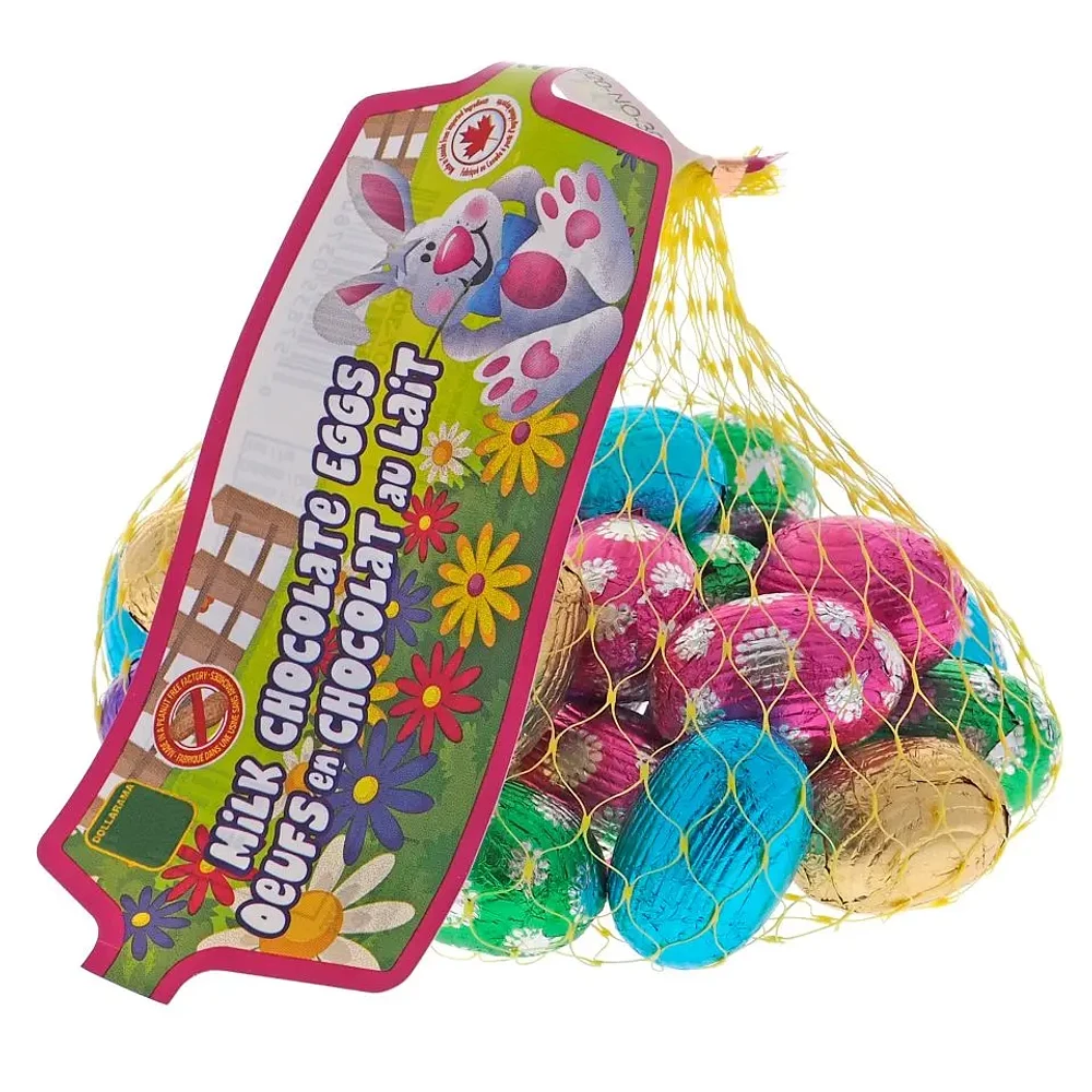 Milk Chocolate Eggs in Bag