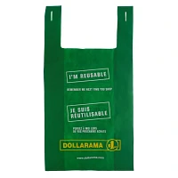 Gros Sac Dollarama Réutilisable Bilingue