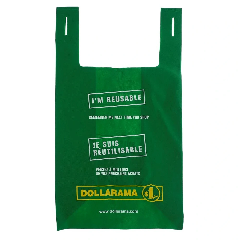 Petit Sac Dollarama Réutilisable Bilingue