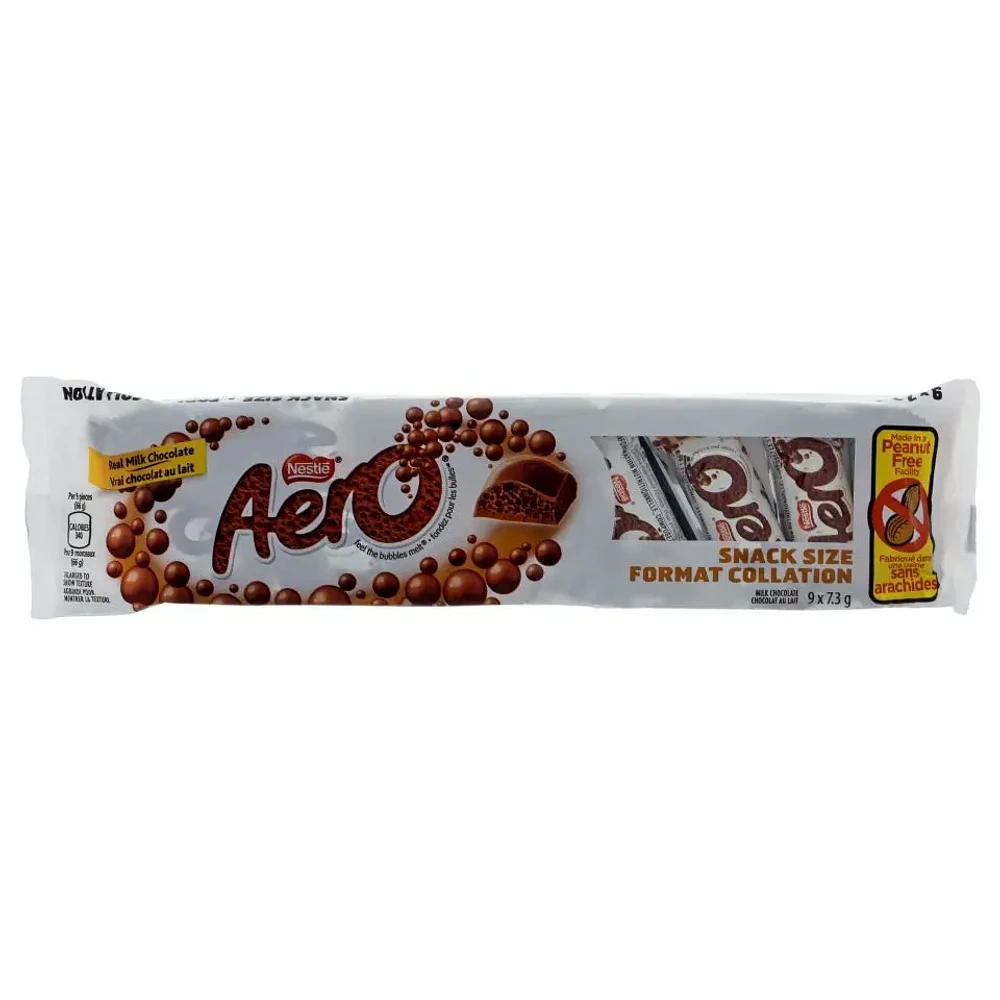 Paq. de 9 mini-chocolats Aero