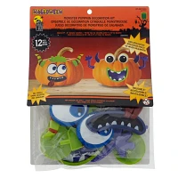 Plastic Halloween Pumpkin Decorating Kit