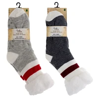 Lounge Socks with Sherpa