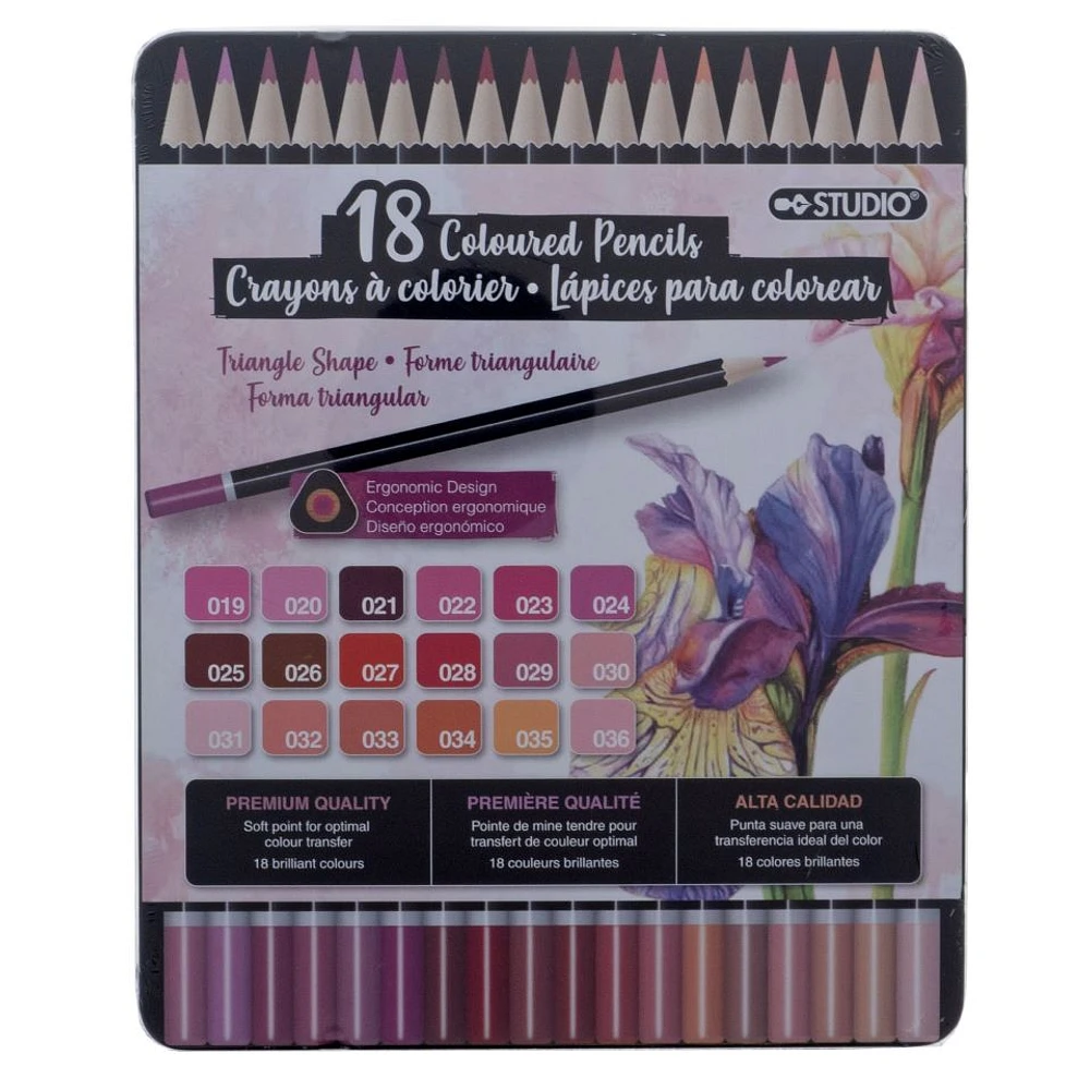 Coloring Pencils In Case