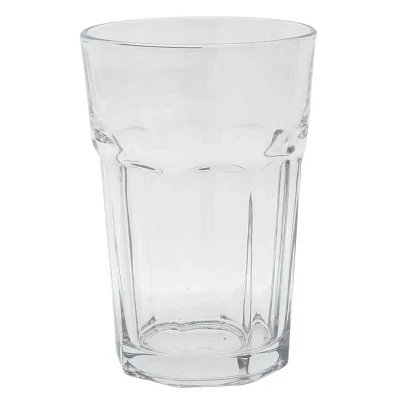 Clear Glass Rock Tumbler