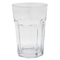 Clear Glass Rock Tumbler