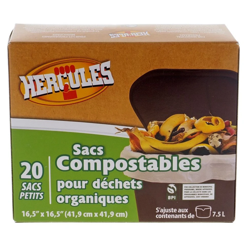 Compostable Small Bin Liner Kitchen bags