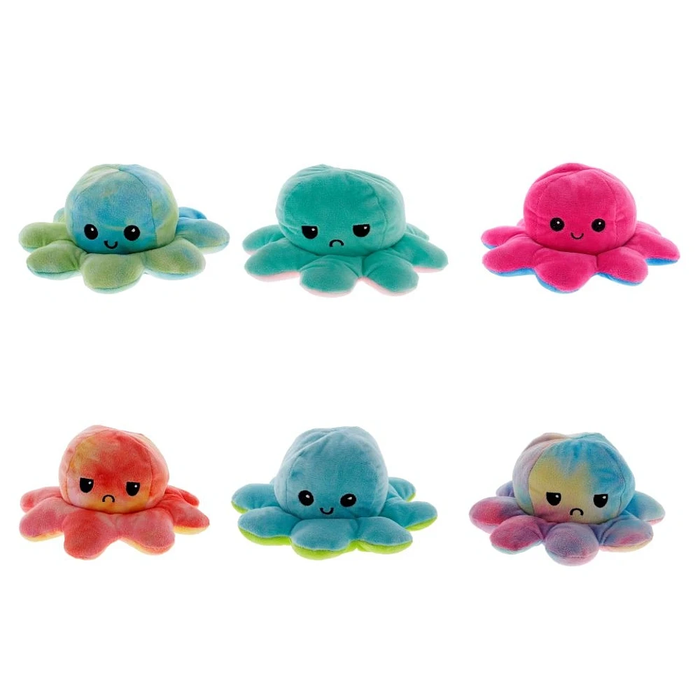 Reversible Octopus Soft Plush