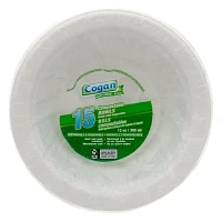 Paquet de de 15 bols compostables