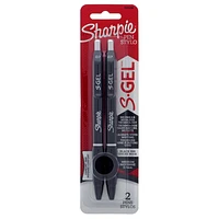 2PK Sharpie S-gel Black Pens