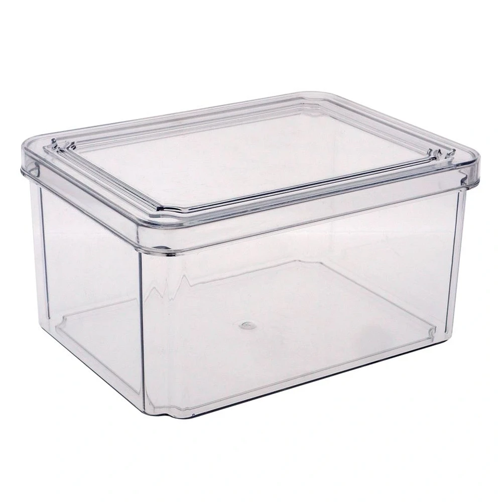 Stackable Plastic Stackable Box with Lid