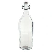 Bouteille de verre hermétique de 1,3 L