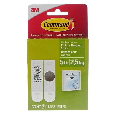 3M COMMAND paq. 2 Bandes pour cadres