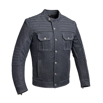 Rowdy Men's Thunder Denim Motorcycle Jacket