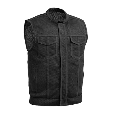 Sharp Shooter Moto Mesh Men's Motorcycle Vest