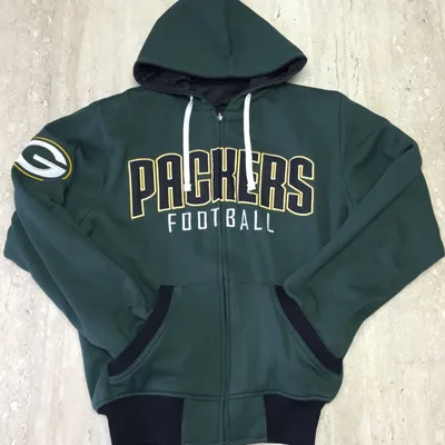 Men's Green Bay Packers Official NFL Reversible Hoodie