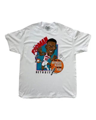 Authentic Detroit Bad Boys Dennis Rodman Character T-shirt