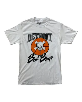 Authentic Detroit Pistons Bad Boys White T-Shirt