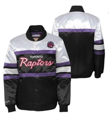 Mitchell and Ness Kids Toronto Raptors Satin Jacket