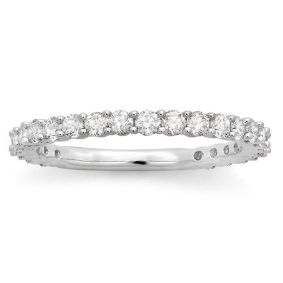 14k White Gold 3/4 Ct. T.W. Diamond Eternity Band