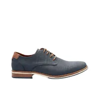 Zapato de vestir azul marino mate para hombre con agujetas Dorothy Gaynor