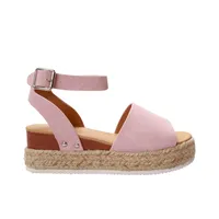 Sandalias confort rosa claro para mujer con plataforma Dorothy Gaynor