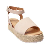 Sandalias confort beige para mujer con plataforma Dorothy Gaynor