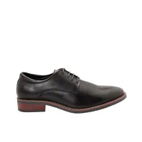 Zapatos negro mate liso para hombre con agujetas Dorothy Gaynor