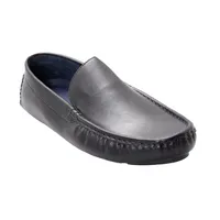 Mocasines color negro liso para hombre Dorothy Gaynor